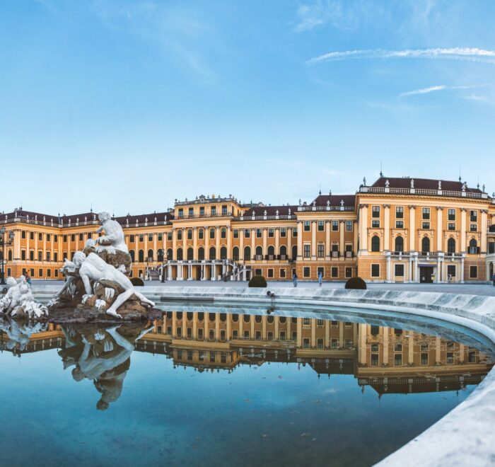 Schonbrunn palace in Vienna, Austria